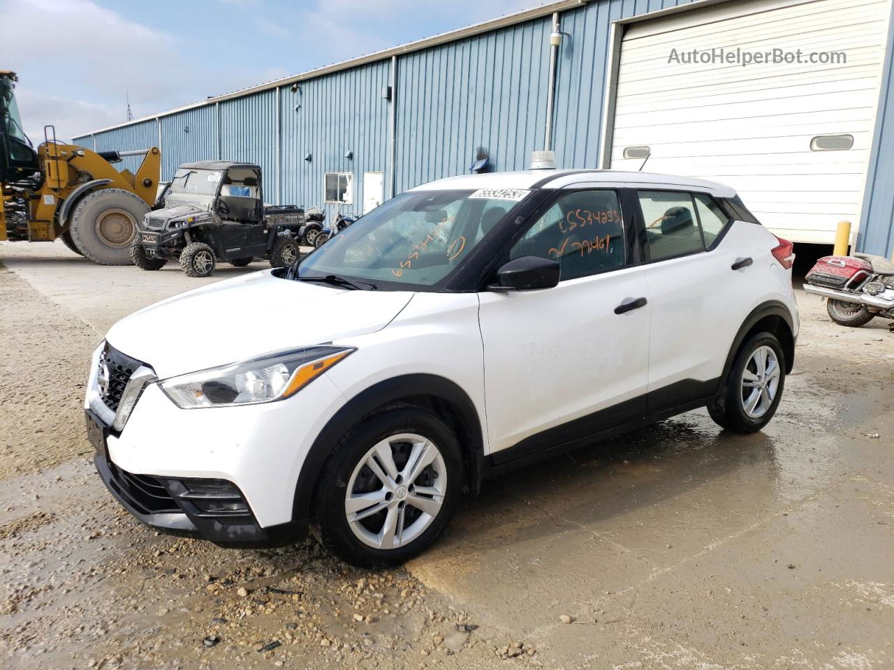 2020 Nissan Kicks S White vin: 3N1CP5BV5LL491027