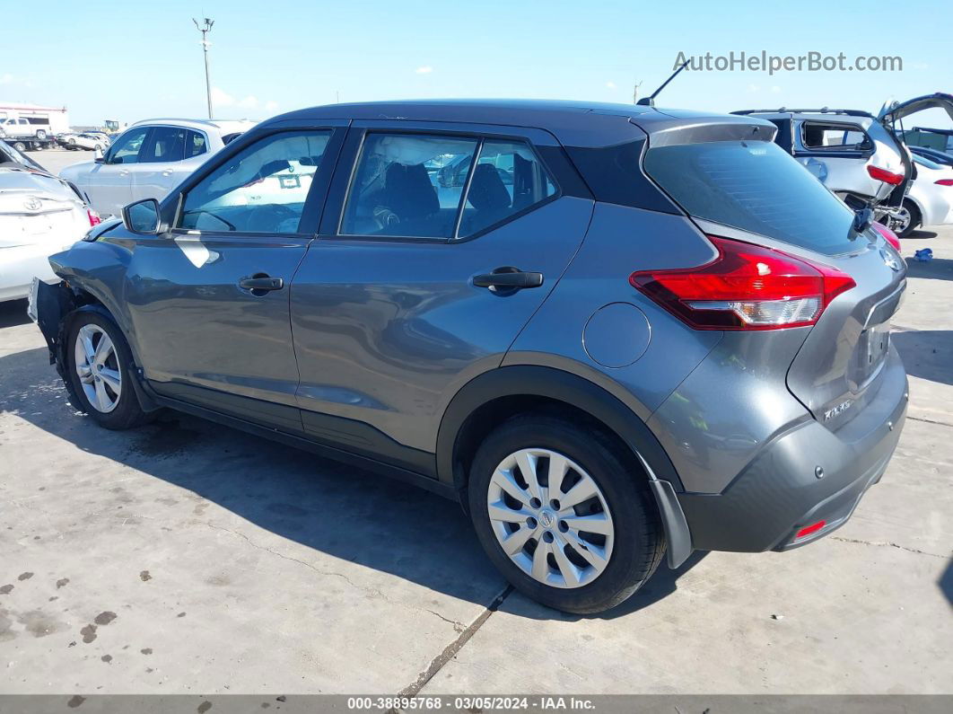 2020 Nissan Kicks S Xtronic Cvt Серый vin: 3N1CP5BV5LL526844