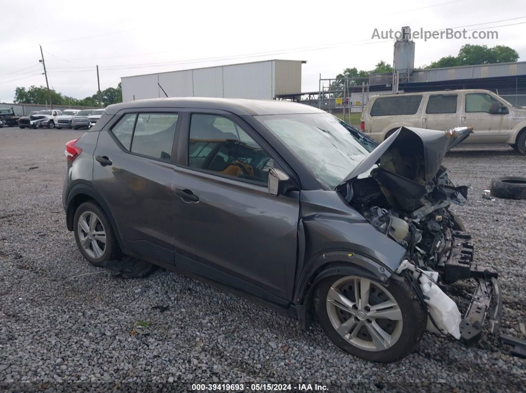 2020 Nissan Kicks S Xtronic Cvt Серый vin: 3N1CP5BV5LL531834