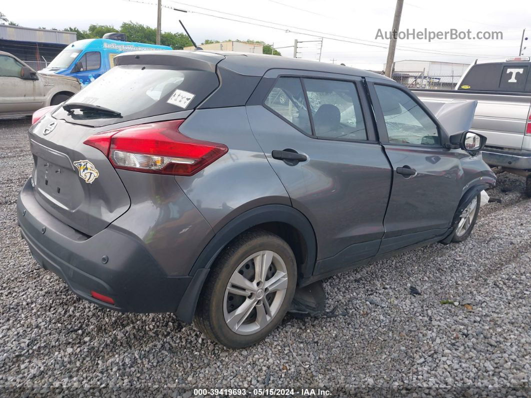 2020 Nissan Kicks S Xtronic Cvt Серый vin: 3N1CP5BV5LL531834