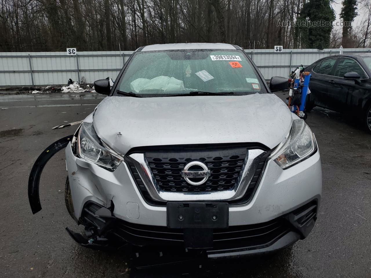 2020 Nissan Kicks S Silver vin: 3N1CP5BV5LL536757