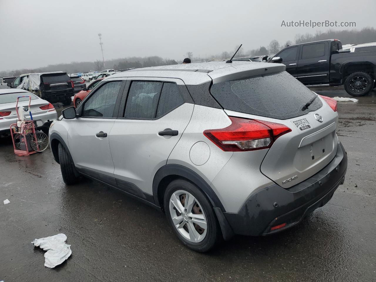 2020 Nissan Kicks S Silver vin: 3N1CP5BV5LL536757