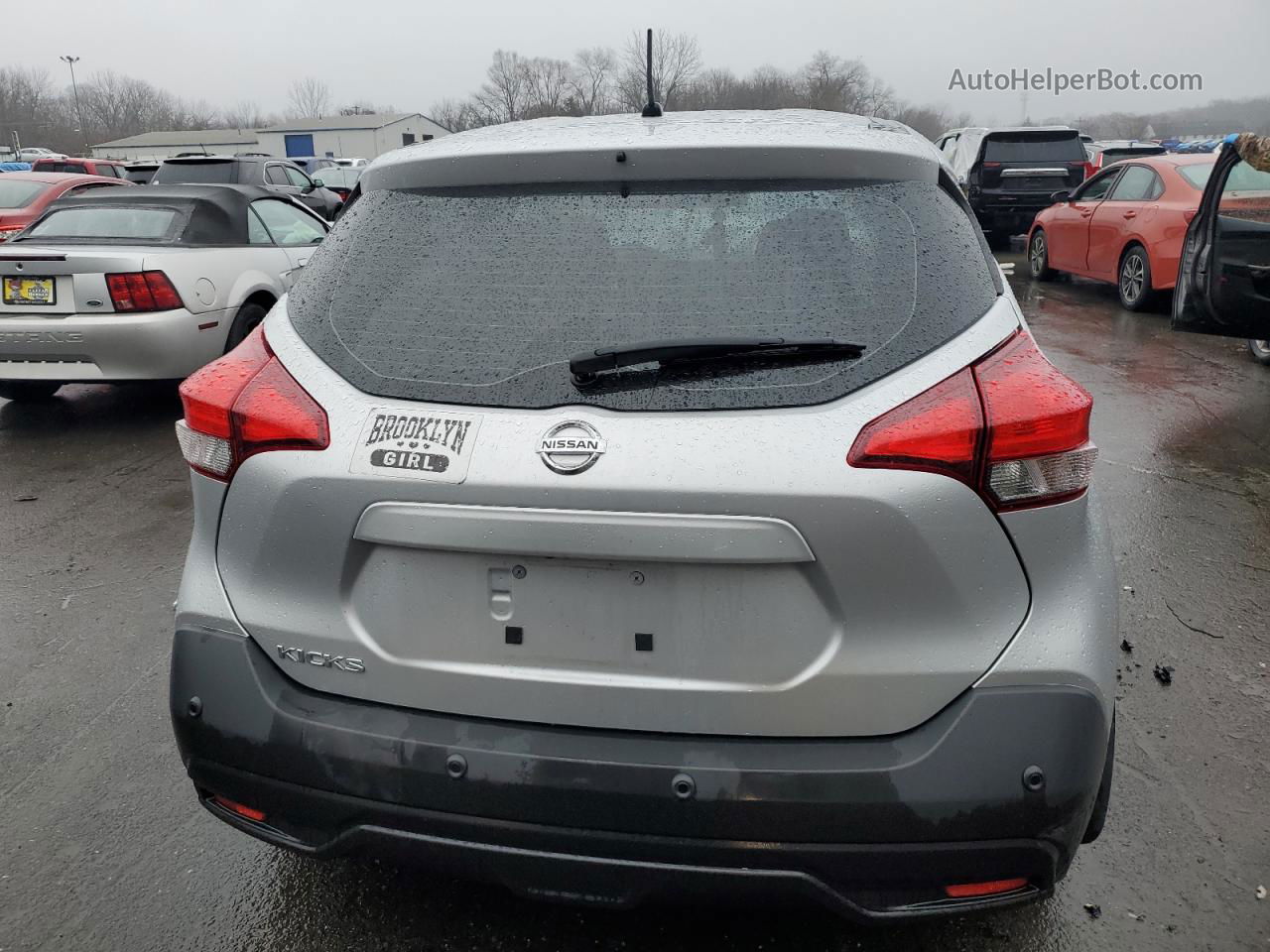 2020 Nissan Kicks S Silver vin: 3N1CP5BV5LL536757