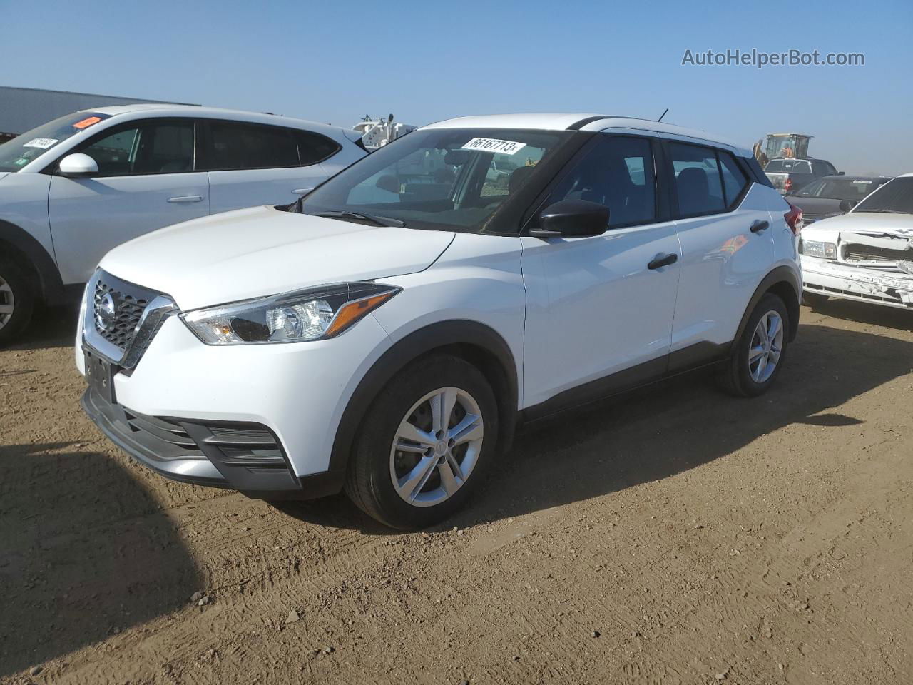 2020 Nissan Kicks S White vin: 3N1CP5BV5LL547497