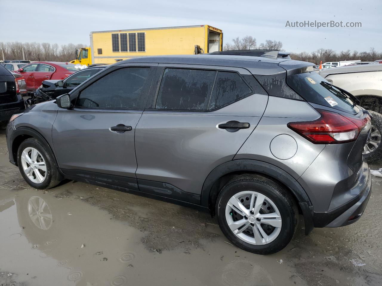 2022 Nissan Kicks S Gray vin: 3N1CP5BV5NL484064