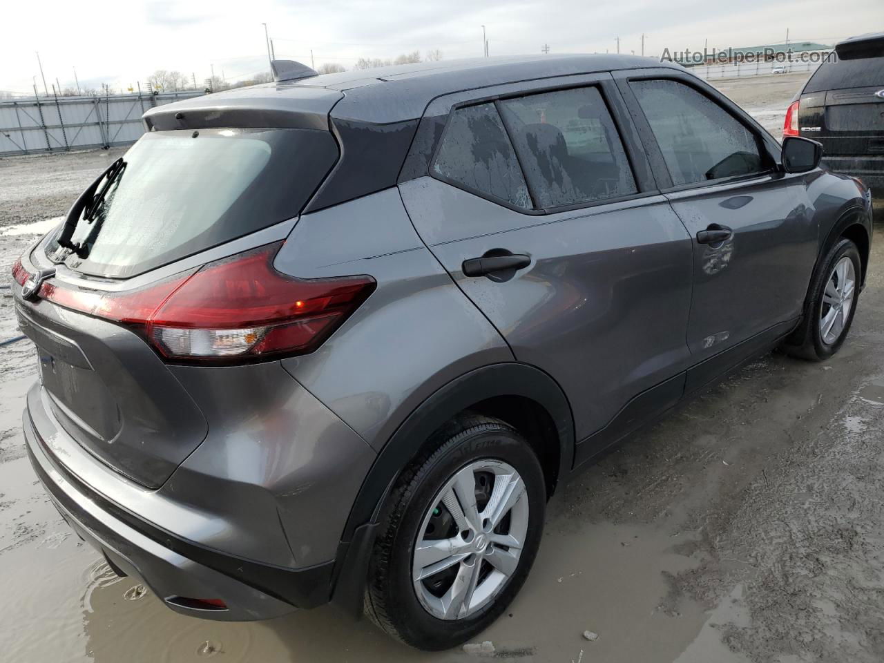 2022 Nissan Kicks S Gray vin: 3N1CP5BV5NL484064