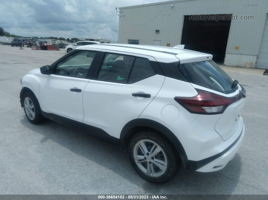 2022 Nissan Kicks S Белый vin: 3N1CP5BV5NL489362