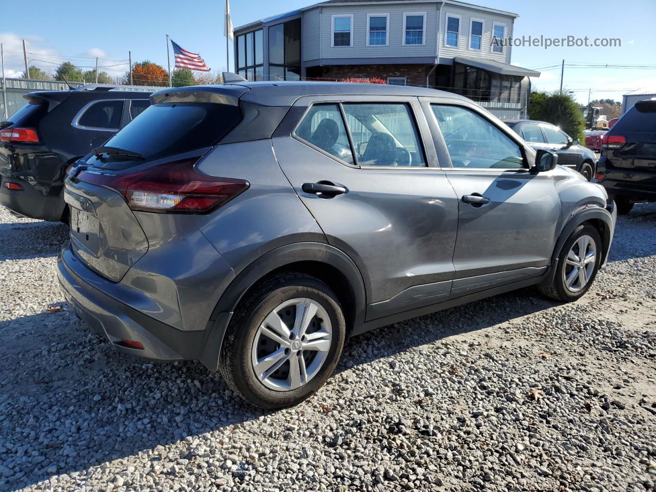 2022 Nissan Kicks S Gray vin: 3N1CP5BV5NL492679