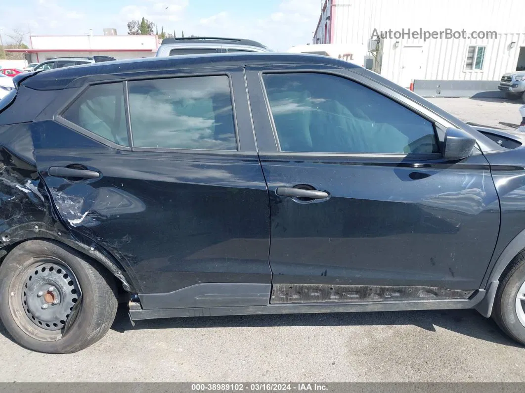 2022 Nissan Kicks S Xtronic Cvt Черный vin: 3N1CP5BV5NL497770