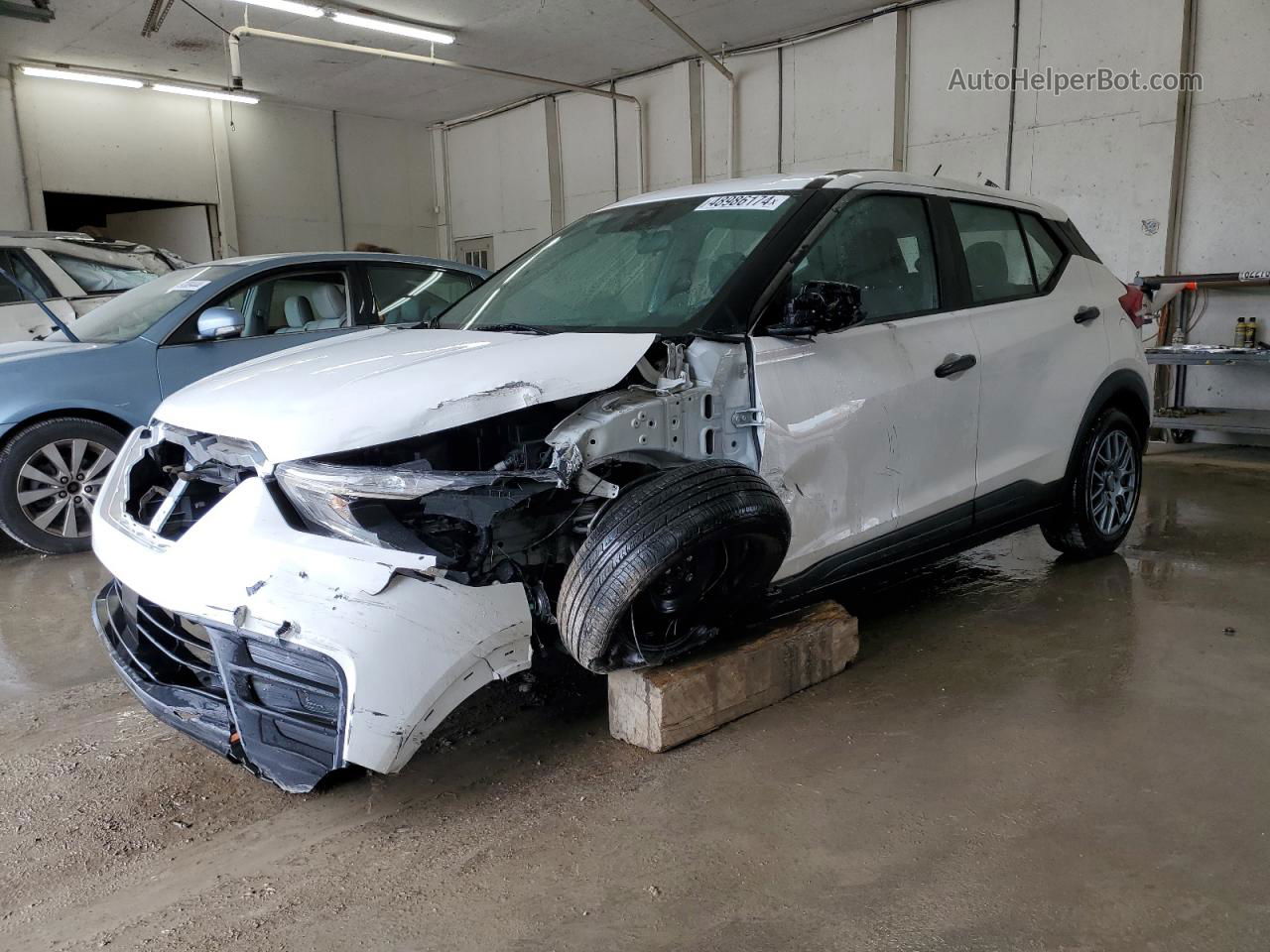 2020 Nissan Kicks S White vin: 3N1CP5BV6LL517750