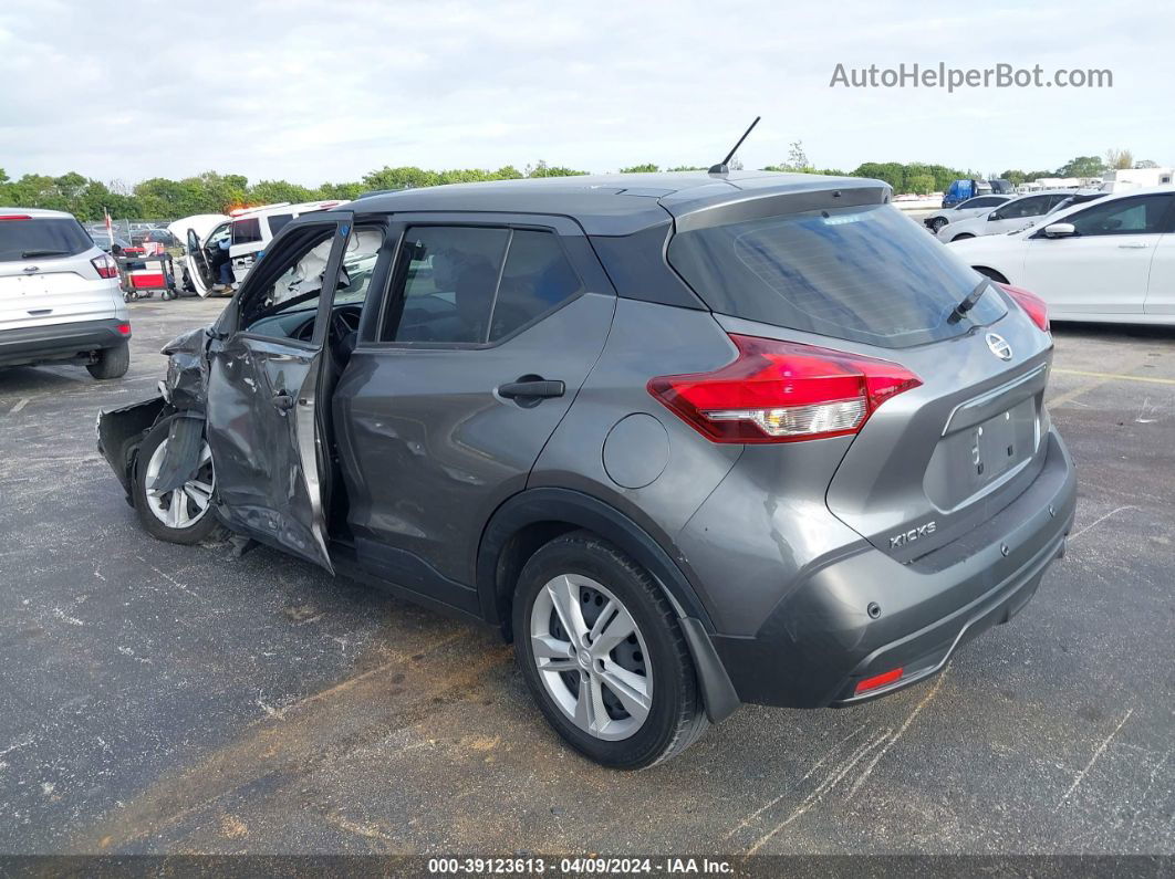 2020 Nissan Kicks S Xtronic Cvt Gray vin: 3N1CP5BV6LL525749