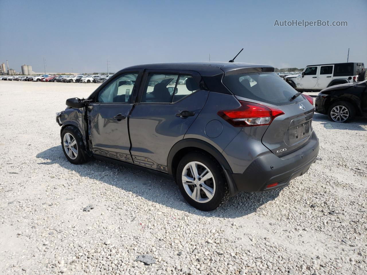 2020 Nissan Kicks S Gray vin: 3N1CP5BV6LL526836