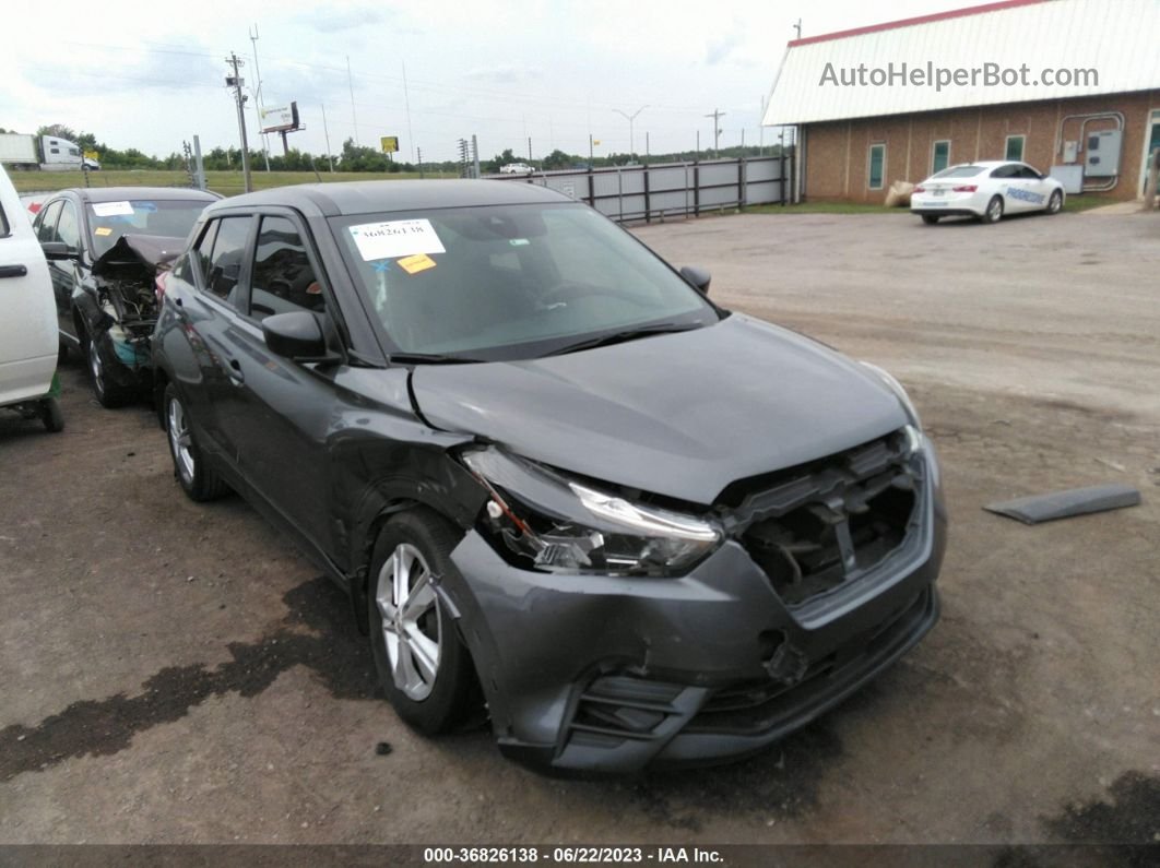 2020 Nissan Kicks S Серый vin: 3N1CP5BV6LL559965