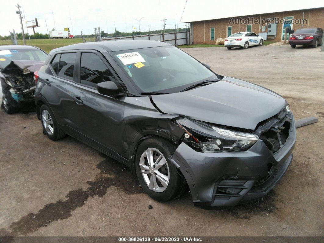 2020 Nissan Kicks S Серый vin: 3N1CP5BV6LL559965