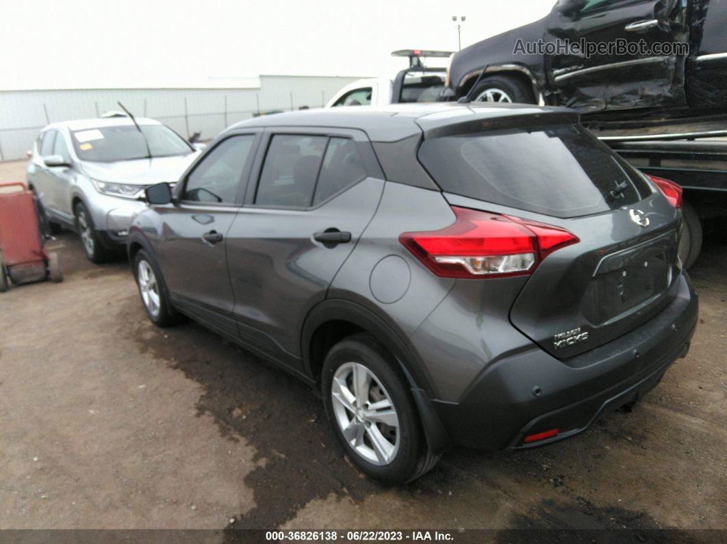 2020 Nissan Kicks S Серый vin: 3N1CP5BV6LL559965