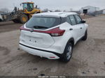 2022 Nissan Kicks S Xtronic Cvt White vin: 3N1CP5BV6NL525575