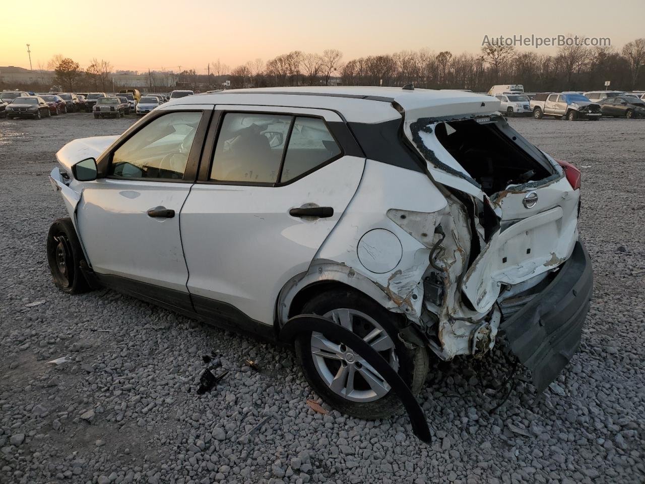 2020 Nissan Kicks S White vin: 3N1CP5BV7LL538140