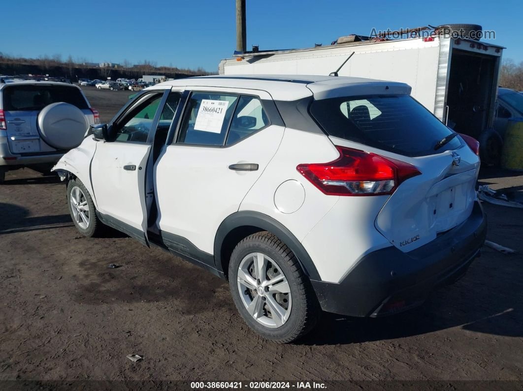 2020 Nissan Kicks S Xtronic Cvt White vin: 3N1CP5BV7LL561658