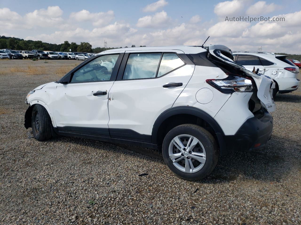 2020 Nissan Kicks S White vin: 3N1CP5BV7LL576225