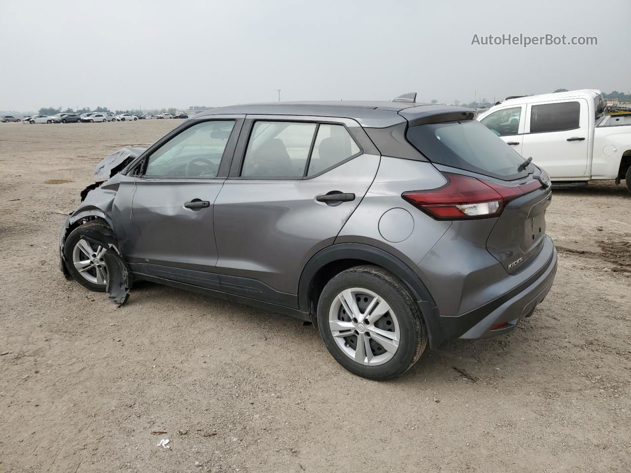 2022 Nissan Kicks S Серый vin: 3N1CP5BV7NL483854