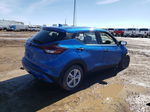 2022 Nissan Kicks S Blue vin: 3N1CP5BV7NL492649