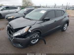 2022 Nissan Kicks S Xtronic Cvt Gray vin: 3N1CP5BV7NL497186