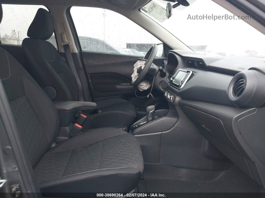 2022 Nissan Kicks S Xtronic Cvt Серый vin: 3N1CP5BV7NL497186