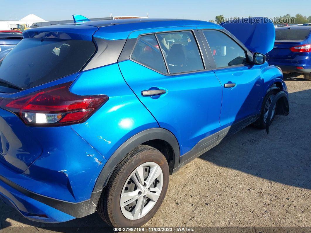 2022 Nissan Kicks S Xtronic Cvt Blue vin: 3N1CP5BV7NL503195