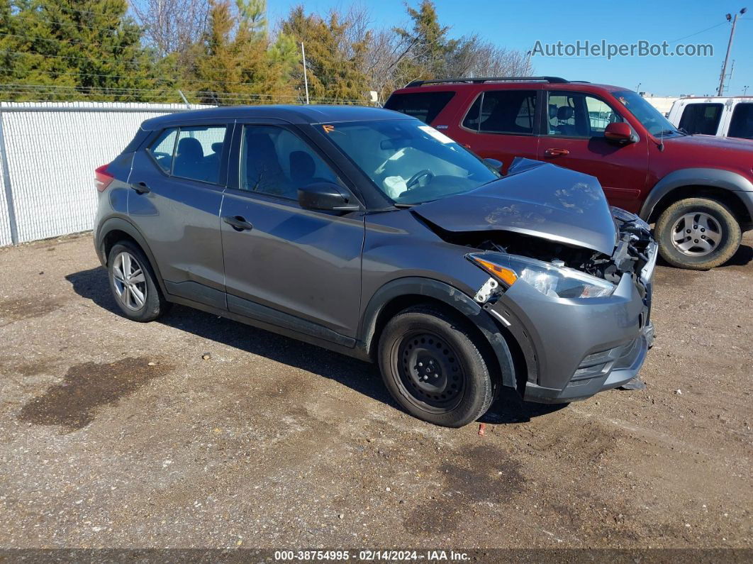 2020 Nissan Kicks S Xtronic Cvt Gray vin: 3N1CP5BV8LL493872