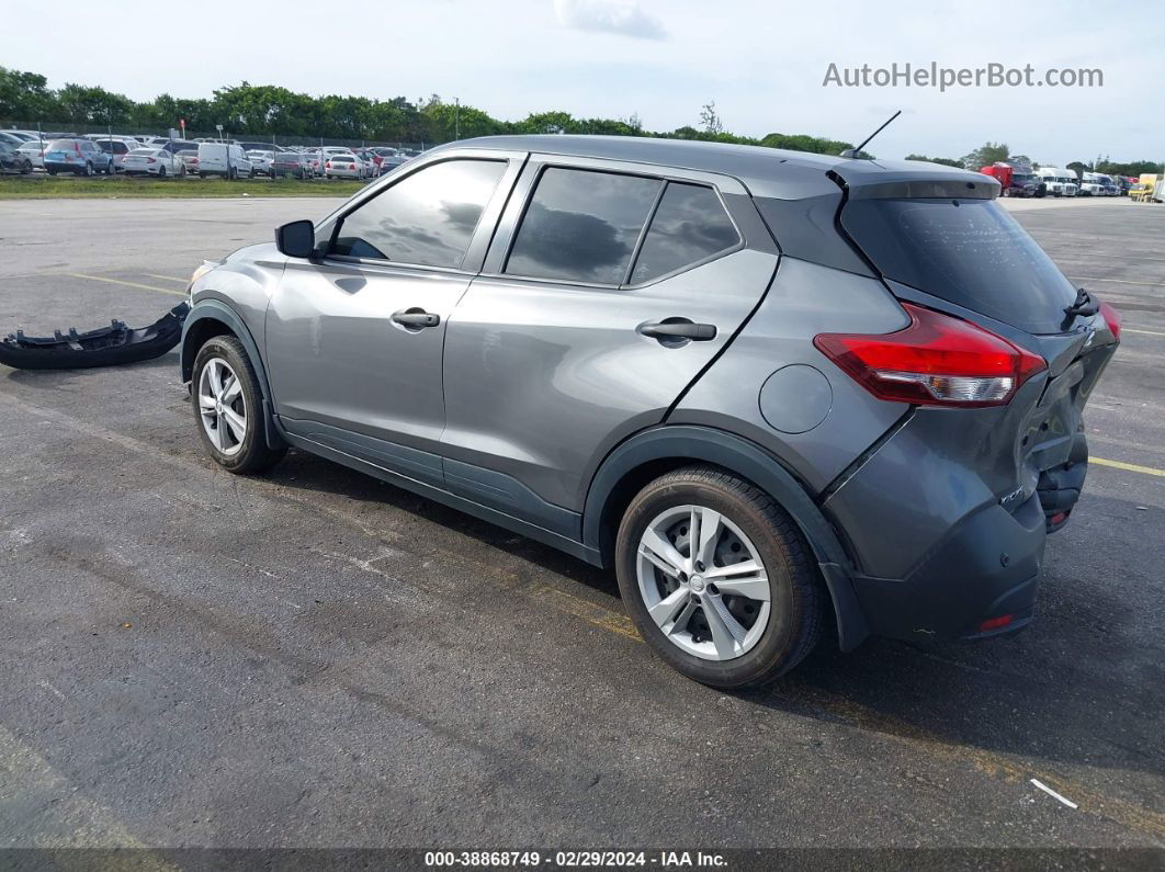 2020 Nissan Kicks S Xtronic Cvt Gray vin: 3N1CP5BV8LL550183