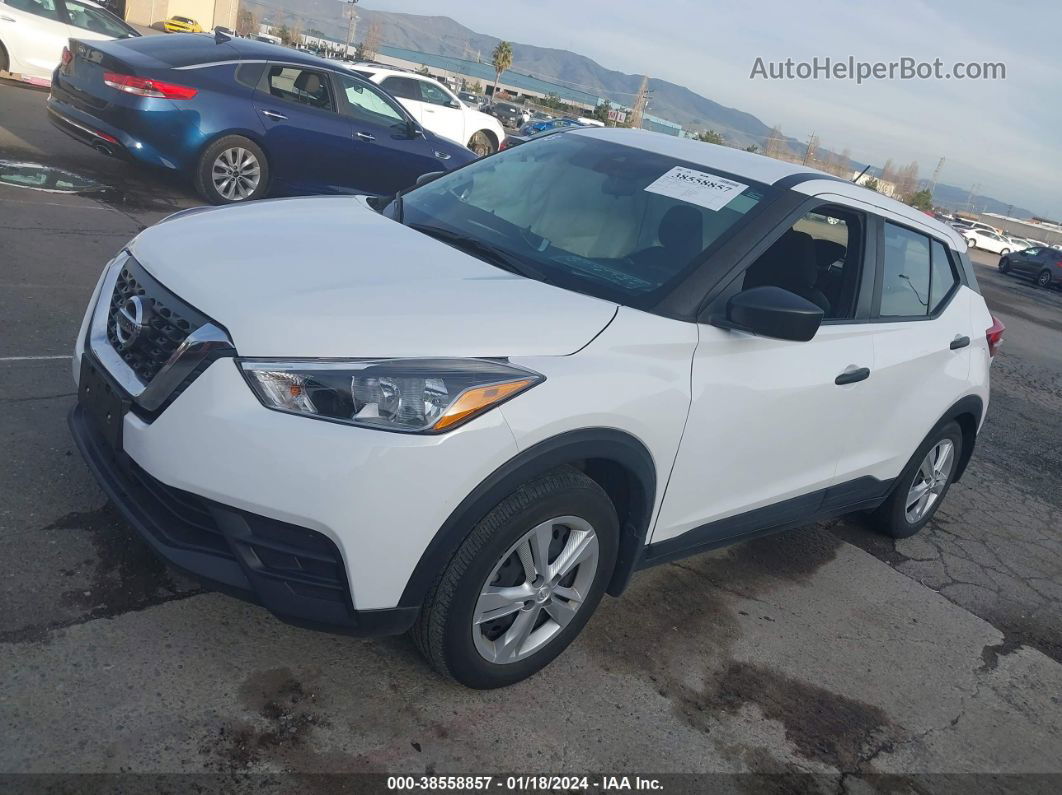 2020 Nissan Kicks S Xtronic Cvt White vin: 3N1CP5BV8LL553956