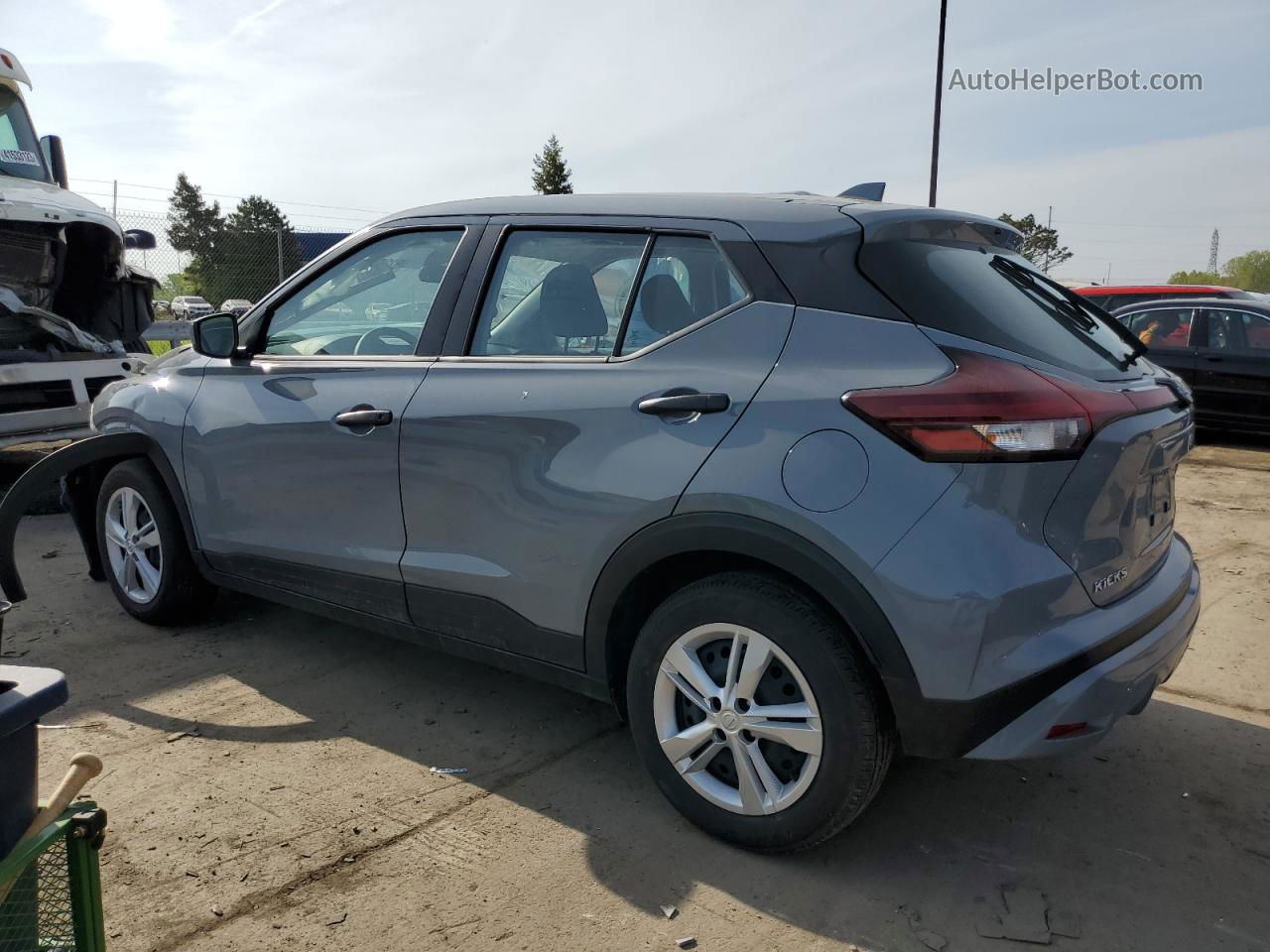 2022 Nissan Kicks S Gray vin: 3N1CP5BV8NL491932