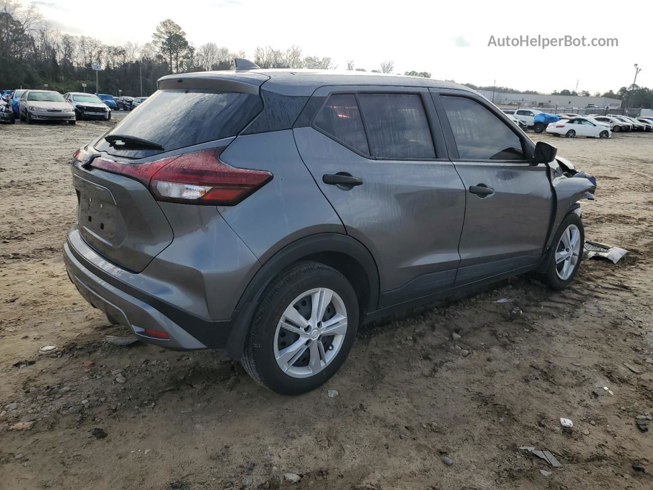 2022 Nissan Kicks S Charcoal vin: 3N1CP5BV8NL492658