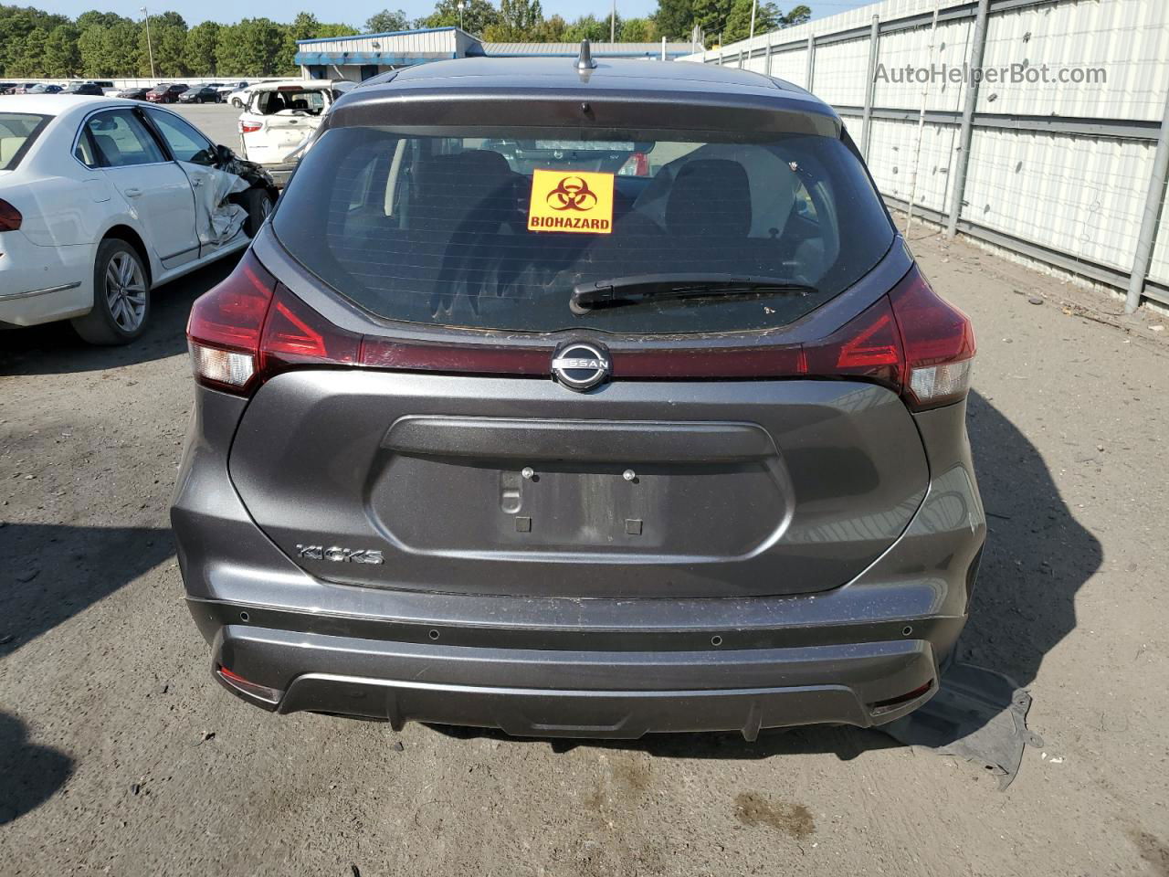 2022 Nissan Kicks S Gray vin: 3N1CP5BV8NL501228