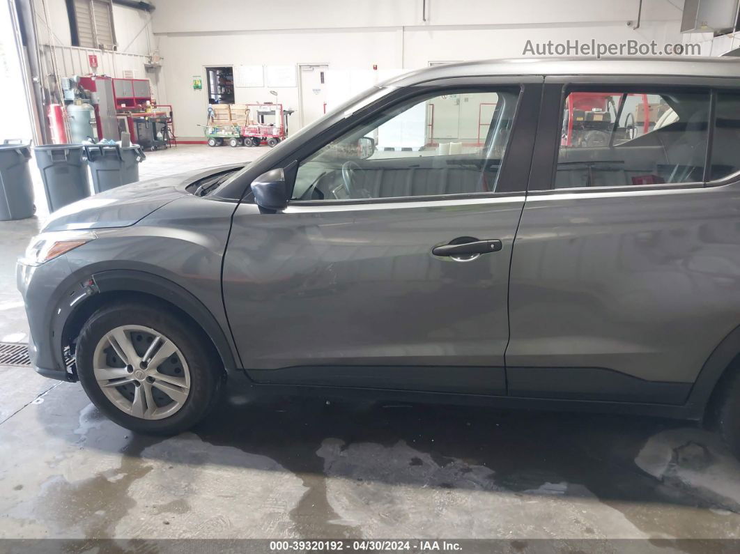 2022 Nissan Kicks S Xtronic Cvt Gray vin: 3N1CP5BV8NL506199