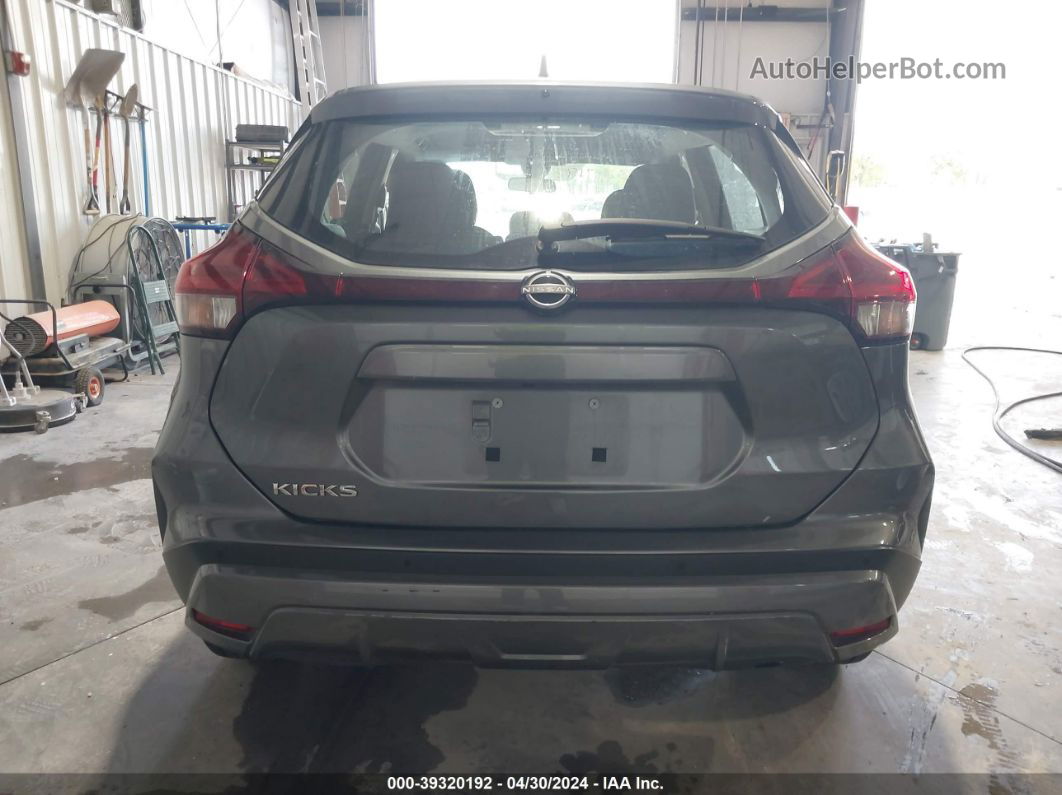 2022 Nissan Kicks S Xtronic Cvt Gray vin: 3N1CP5BV8NL506199