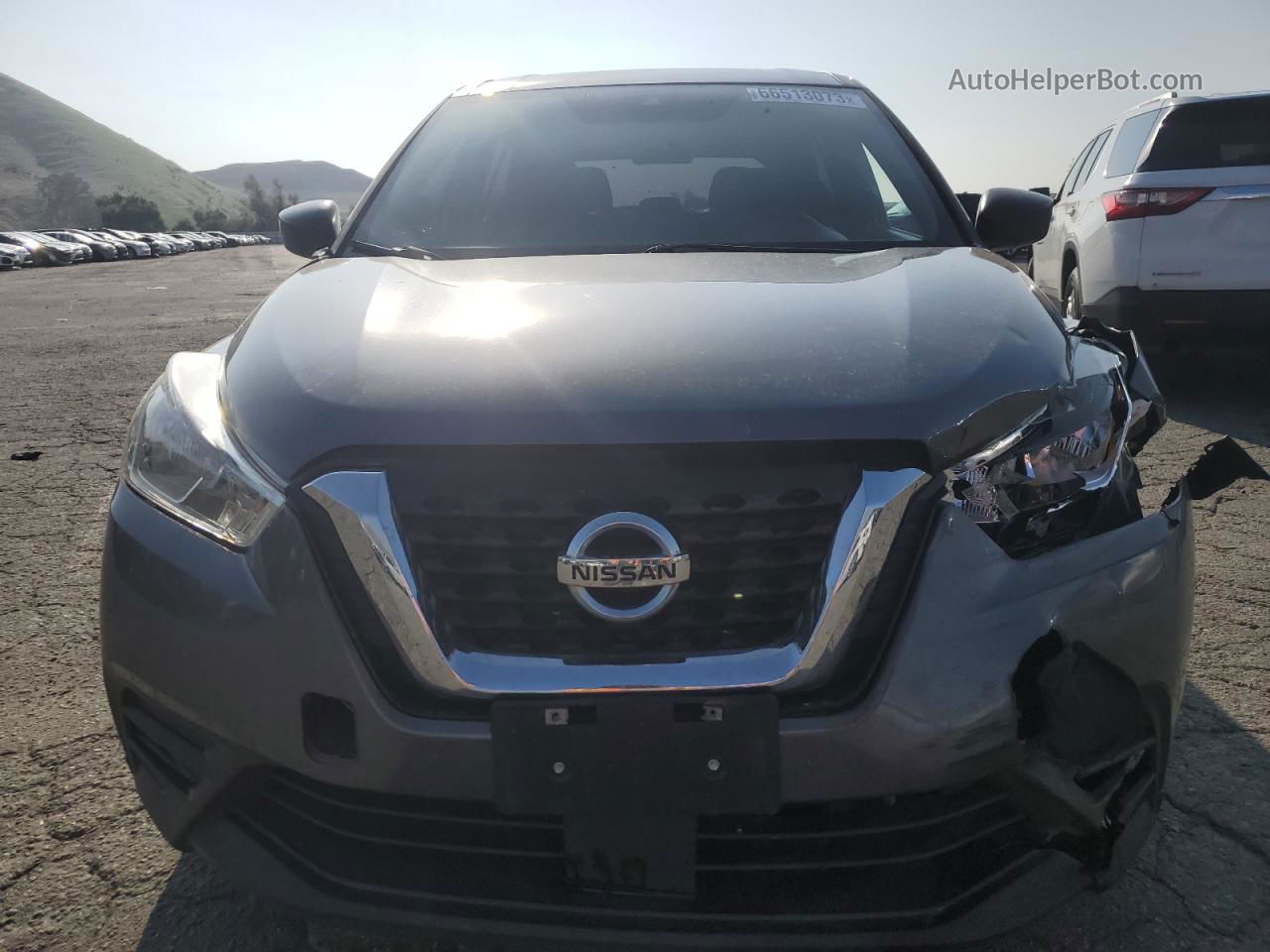 2020 Nissan Kicks S Серый vin: 3N1CP5BV9LL513370