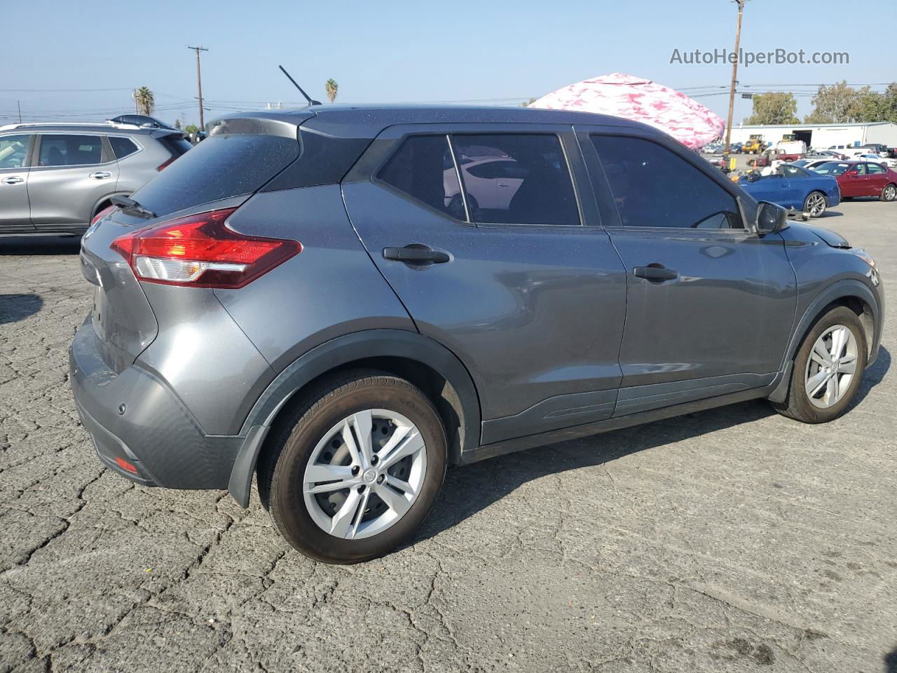 2020 Nissan Kicks S Gray vin: 3N1CP5BV9LL513370