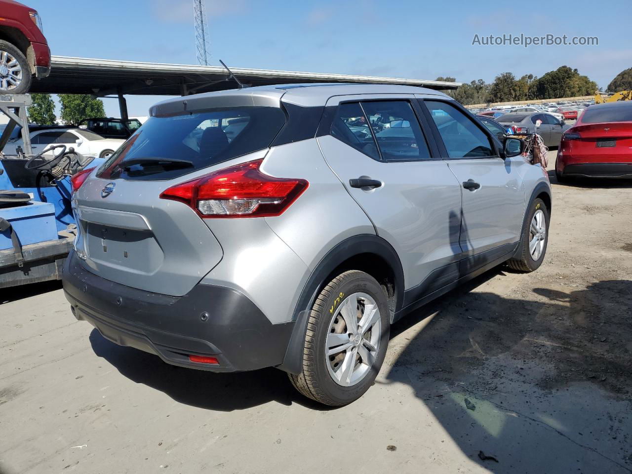 2020 Nissan Kicks S Gray vin: 3N1CP5BV9LL513949