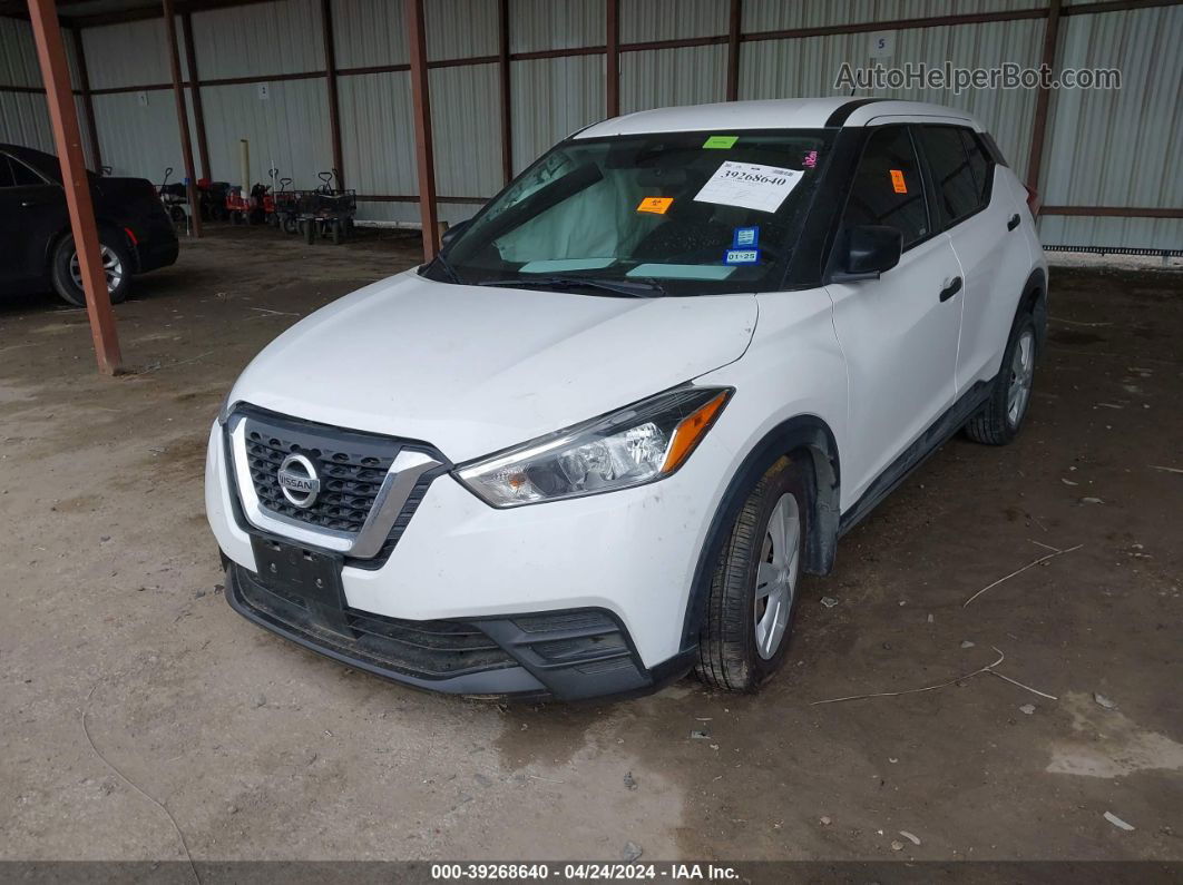 2020 Nissan Kicks S Xtronic Cvt White vin: 3N1CP5BV9LL514874