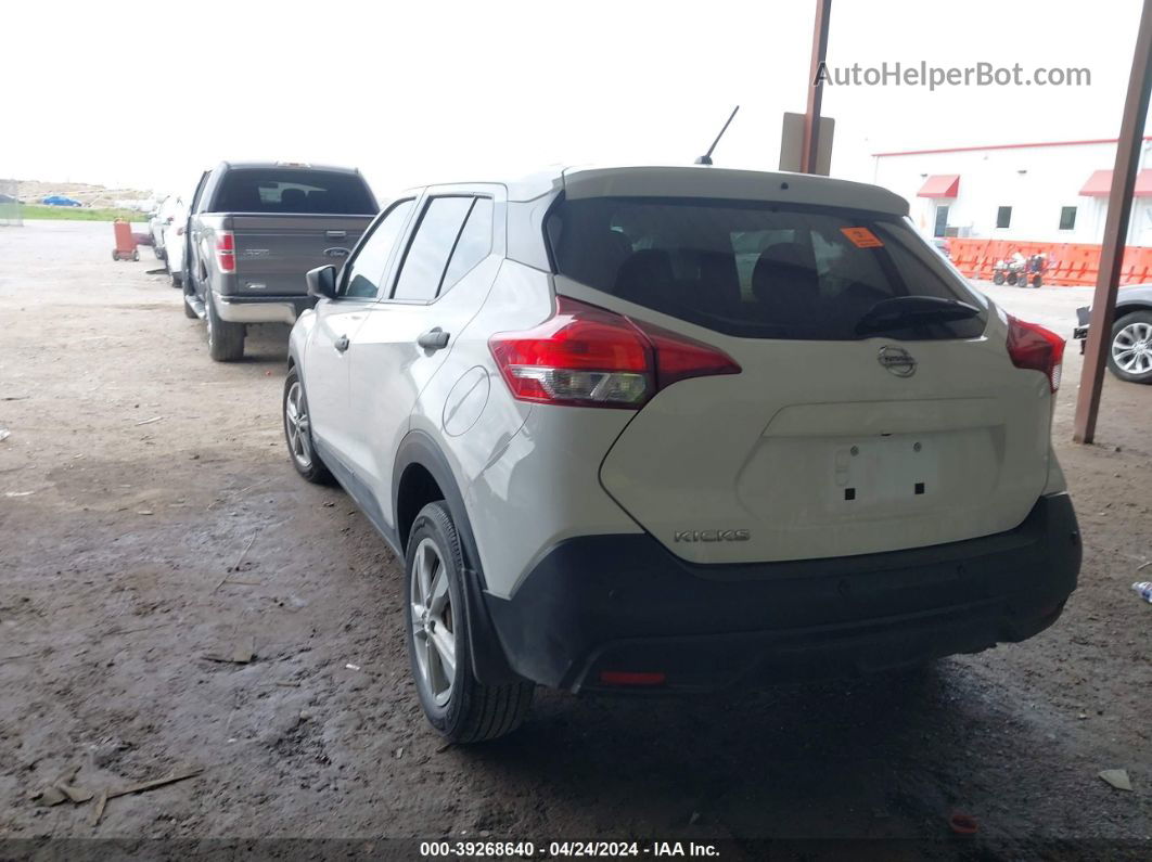 2020 Nissan Kicks S Xtronic Cvt White vin: 3N1CP5BV9LL514874