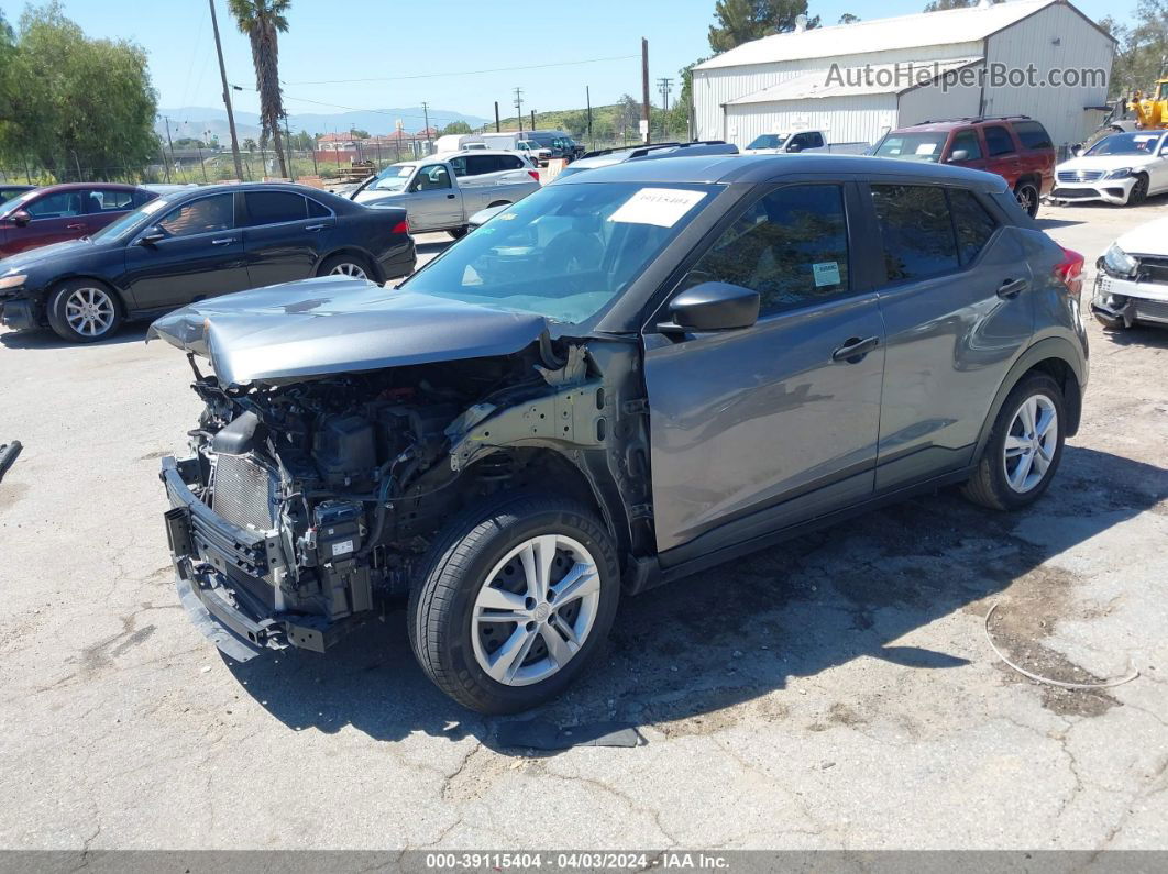 2020 Nissan Kicks S Xtronic Cvt Gray vin: 3N1CP5BV9LL572919