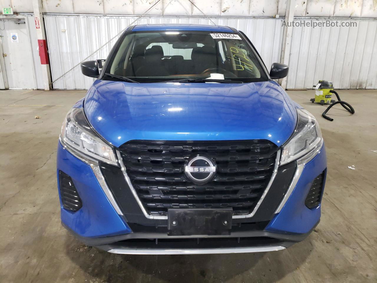 2022 Nissan Kicks S Blue vin: 3N1CP5BV9NL483189