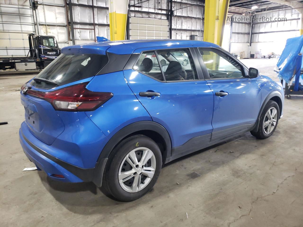 2022 Nissan Kicks S Blue vin: 3N1CP5BV9NL483189