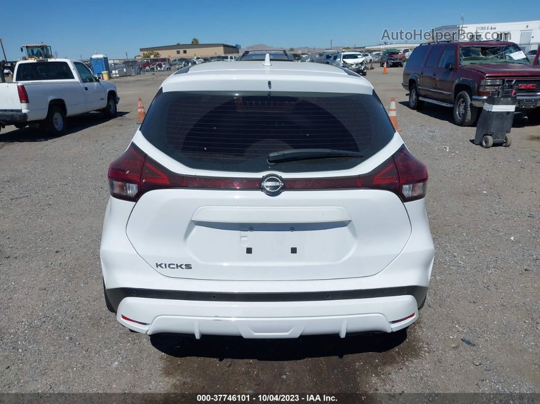 2022 Nissan Kicks S Xtronic Cvt Белый vin: 3N1CP5BV9NL487789