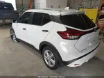 2022 Nissan Kicks S Xtronic Cvt White vin: 3N1CP5BV9NL496489