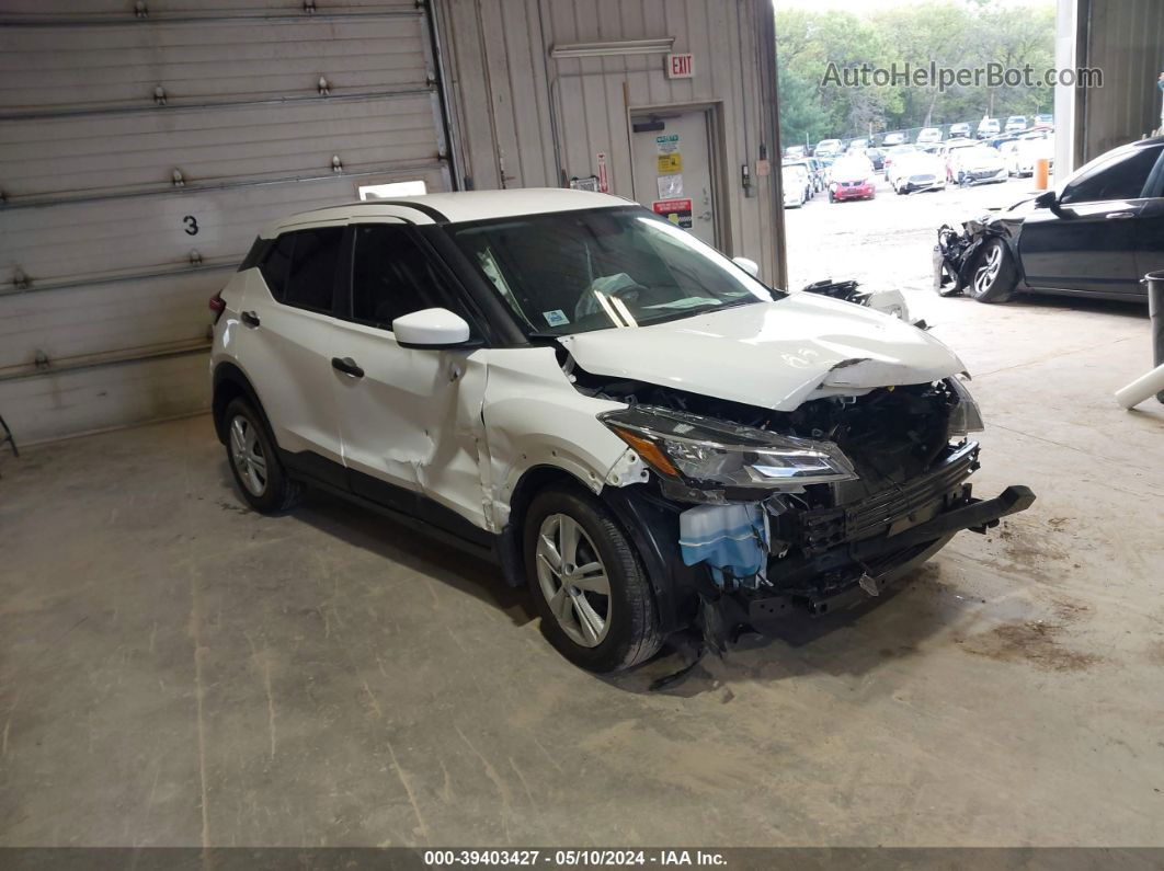 2022 Nissan Kicks S Xtronic Cvt White vin: 3N1CP5BV9NL496489