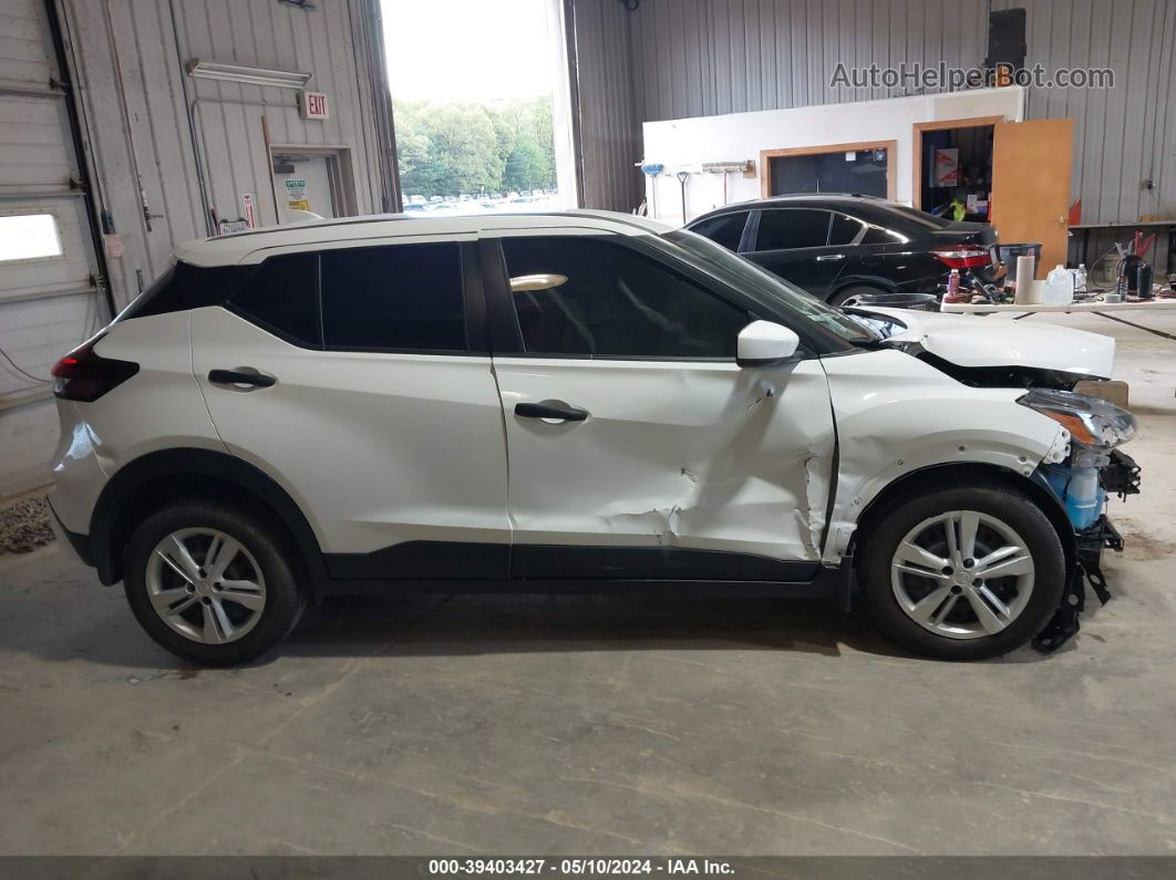 2022 Nissan Kicks S Xtronic Cvt White vin: 3N1CP5BV9NL496489