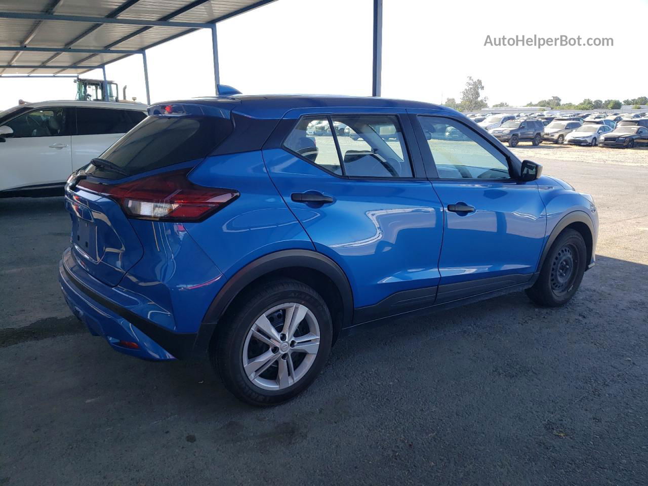 2022 Nissan Kicks S Blue vin: 3N1CP5BV9NL502193