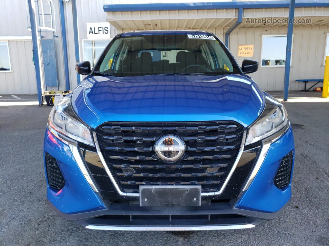 2022 Nissan Kicks S Blue vin: 3N1CP5BV9NL502193